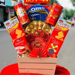 GIỎ BÁNH KO RƯỢU